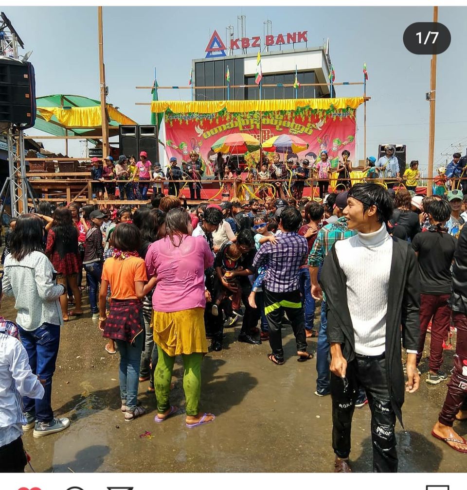 Photo of Intercountry movement- Water festival @ Tamu Myanmar by Vivek Mehta