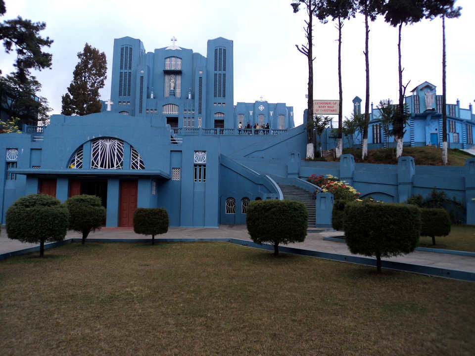 Photo of Cathedral of Mary Help of Christians, Laitumkhrah, Shillong, Meghalaya, India by Anuj Khandelwal