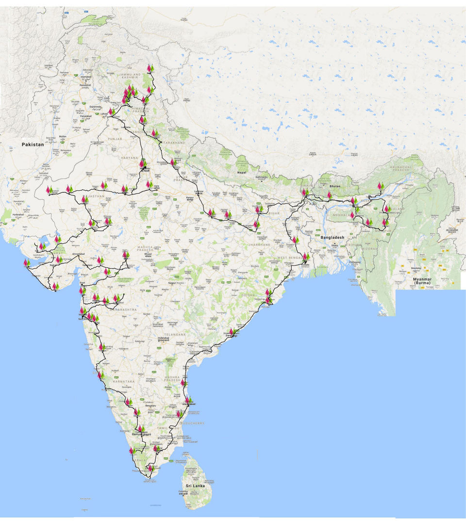 Photo of All India Road Trip in bike for 78 days covering 22557 kms by tnpdiary