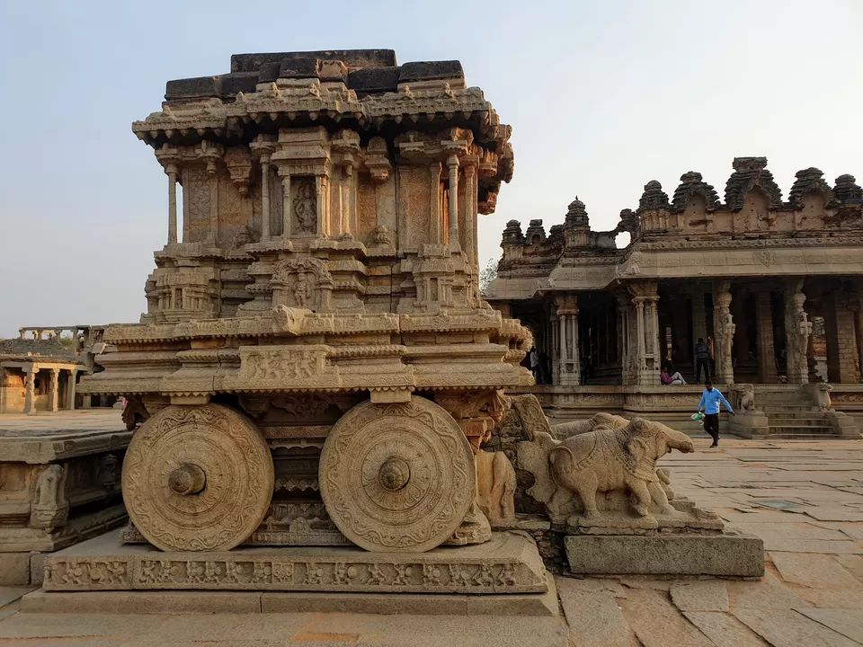 Photo of Stone Chariot, Hampi, Nimbapura, Karnataka, India by Aashi Pawaiya