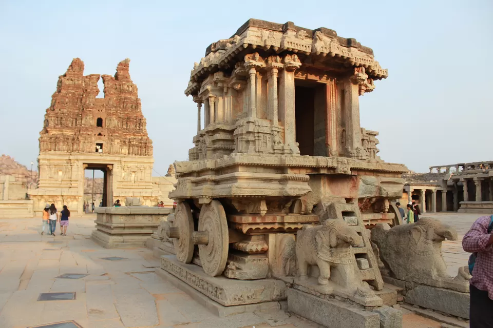Photo of Stone Chariot, Hampi, Nimbapura, Karnataka, India by Aashi Pawaiya