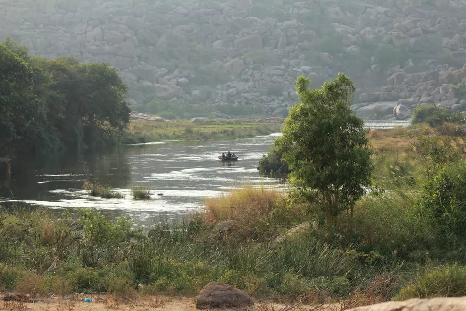 Photo of Coracle Ride, Hampi, Karnataka, India by Aashi Pawaiya