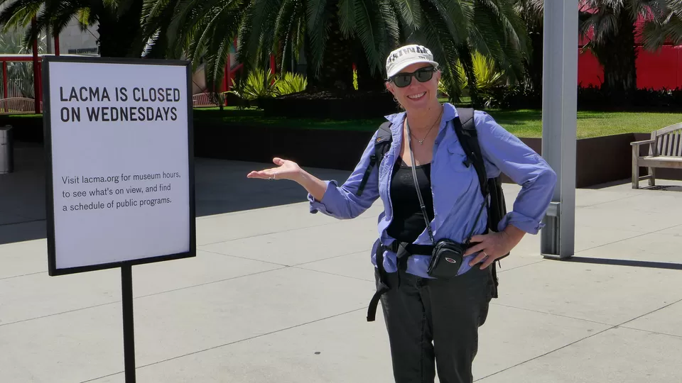 Photo of The La Brea Tar Pits and Museum, Wilshire Boulevard, Los Angeles, CA, USA by Annie Benzie