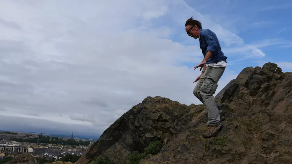 Photo of Arthur's Seat, Edinburgh, UK by Annie Benzie