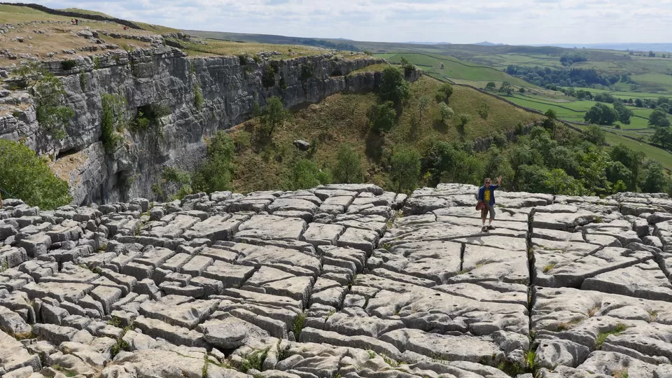 Photo of Malham Cove, Skipton, UK by Annie Benzie