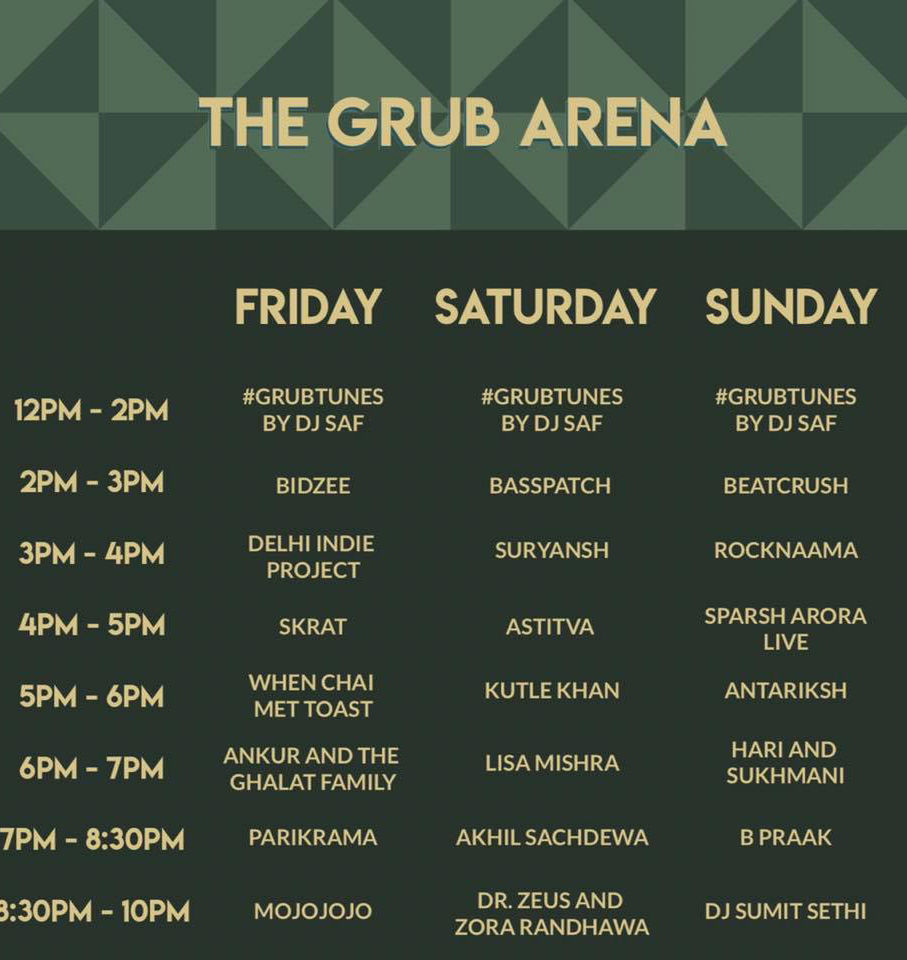 Grub Fest, Delhi The Biggest Food Festival Is Here To Tickle Your