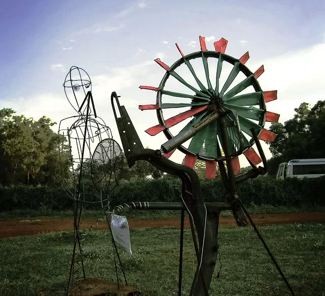 Photo of Clean energy initiatives in Auroville. Photo Credit: Abhijit Shylanath by Harris Dhasmana (G!¶S¥)