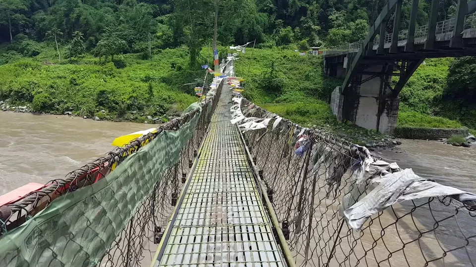 Photo of Punakha Suspension Bridge, Punakha, Bhutan by Siva Ilankumaran