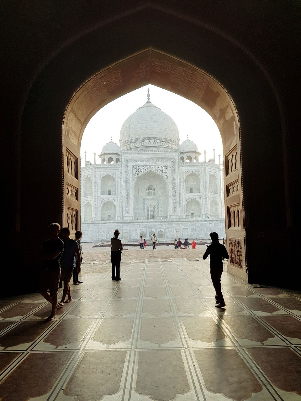 Photo of Unaging beaut Taj Mahal Montage-d from Various places by Siva Ilankumaran