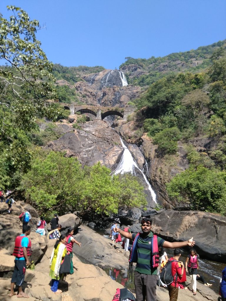 Photo of Dudhsagar Falls, Sonaulim, Goa, India by Siva Ilankumaran