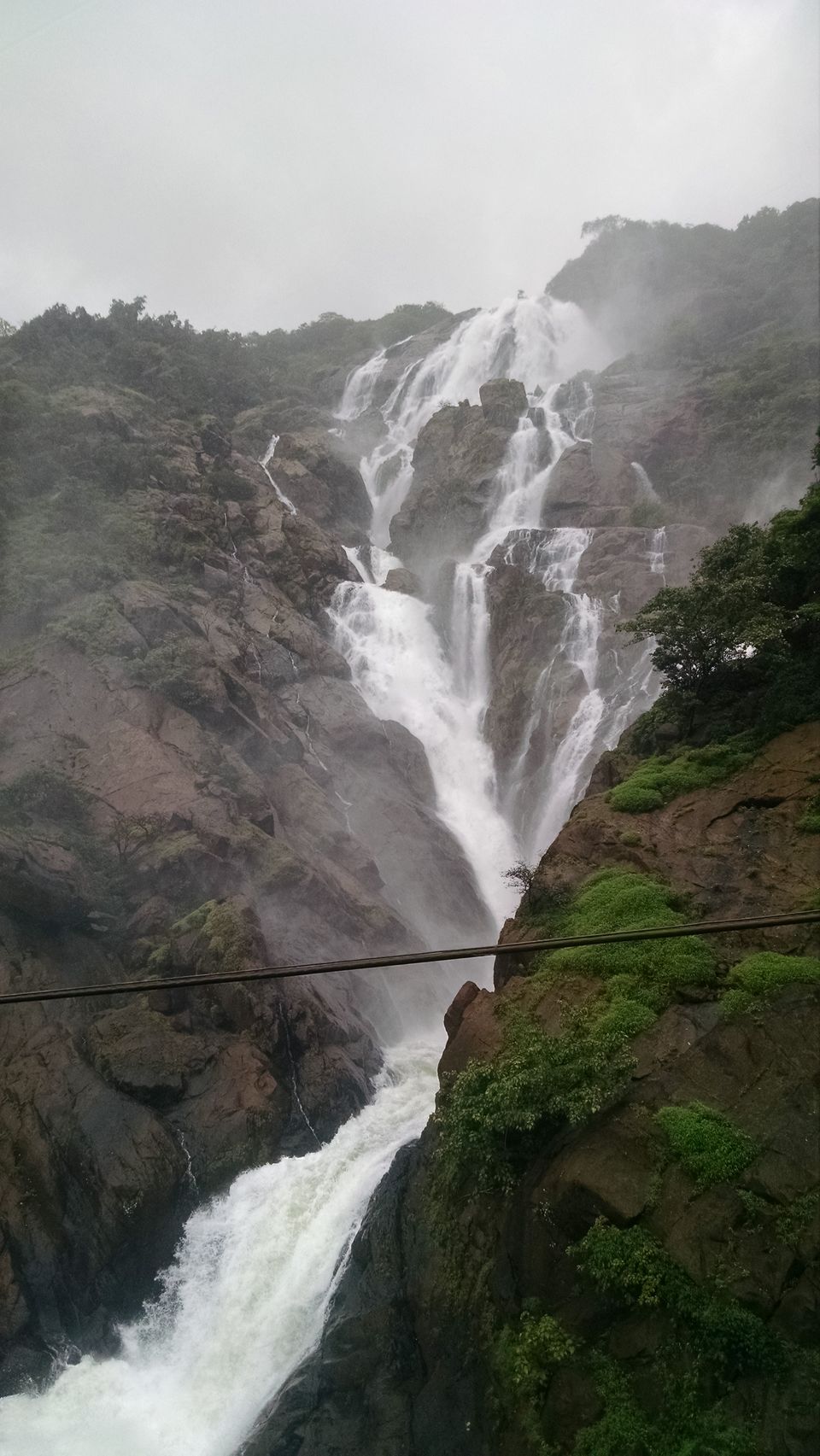 Photo of Dudhsagar Falls, Sonaulim, Goa, India by Siva Ilankumaran