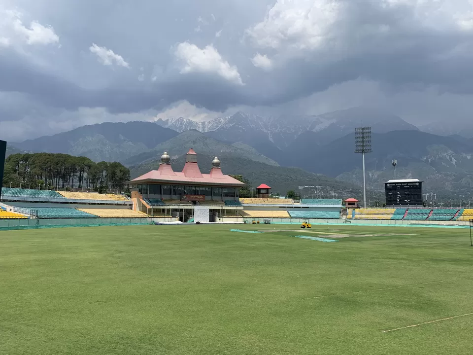 Photo of Himachal Pradesh Cricket Association Stadium, Jawahar Nagar, Dharamshala, Himachal Pradesh, India by Siva Ilankumaran