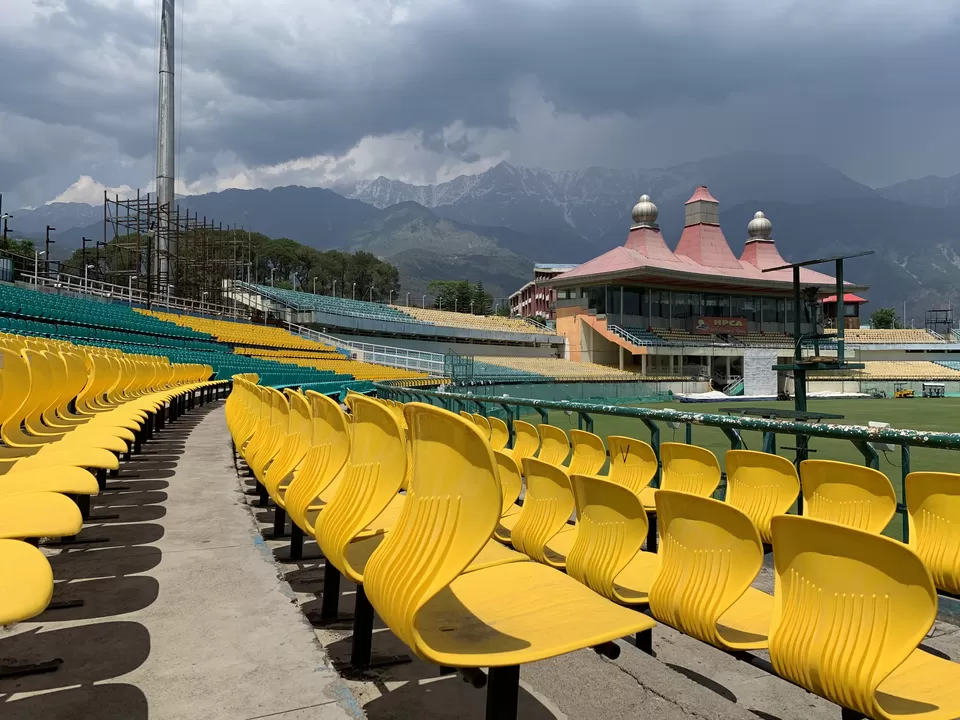 Photo of Himachal Pradesh Cricket Association Stadium, Jawahar Nagar, Dharamshala, Himachal Pradesh, India by Siva Ilankumaran