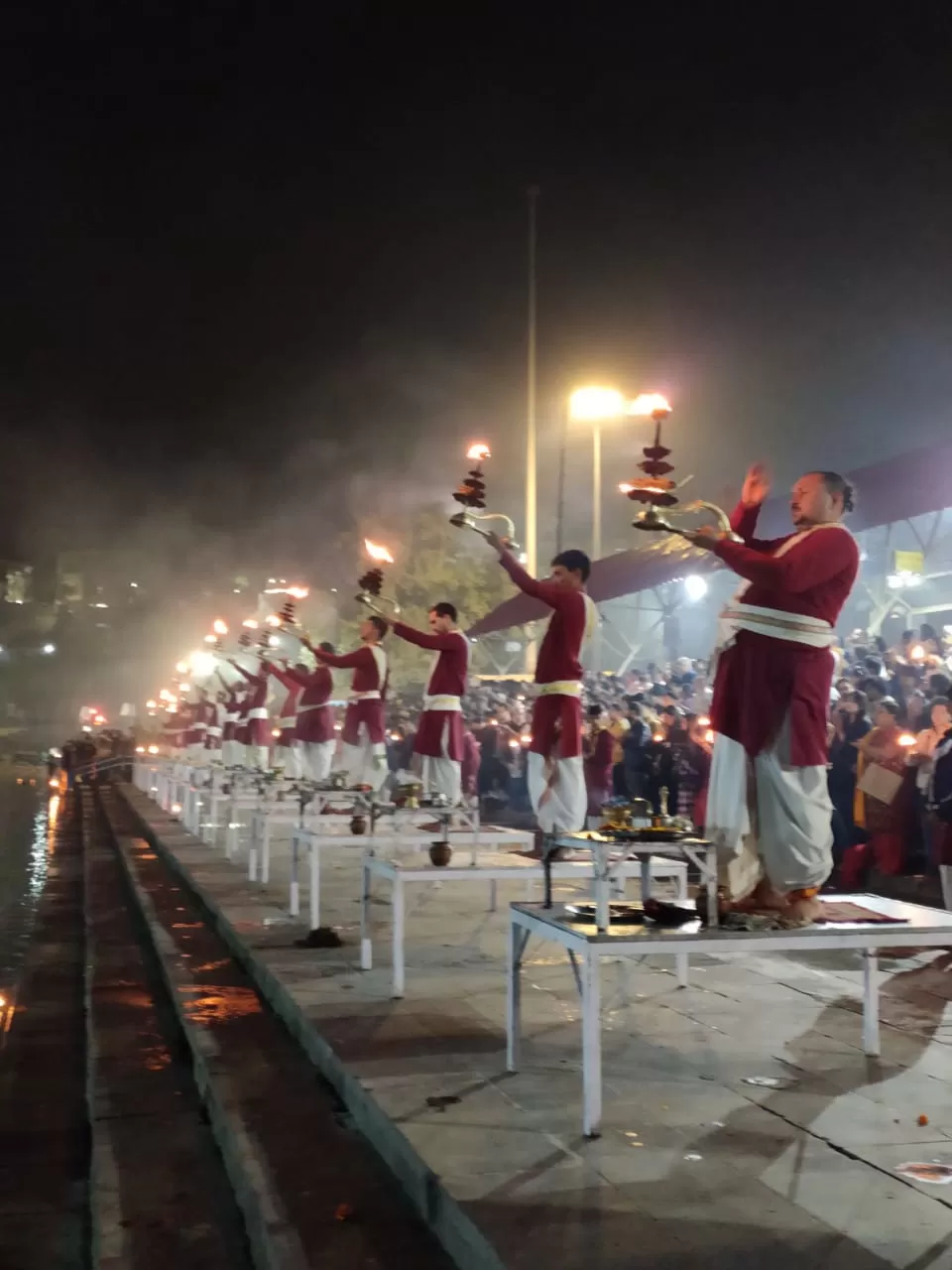 Photo of Triveni Ghat, Mayakund, Rishikesh, Uttarakhand, India by traveller monk