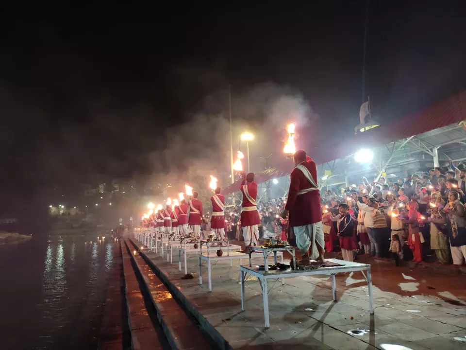 Photo of Triveni Ghat, Mayakund, Rishikesh, Uttarakhand, India by traveller monk