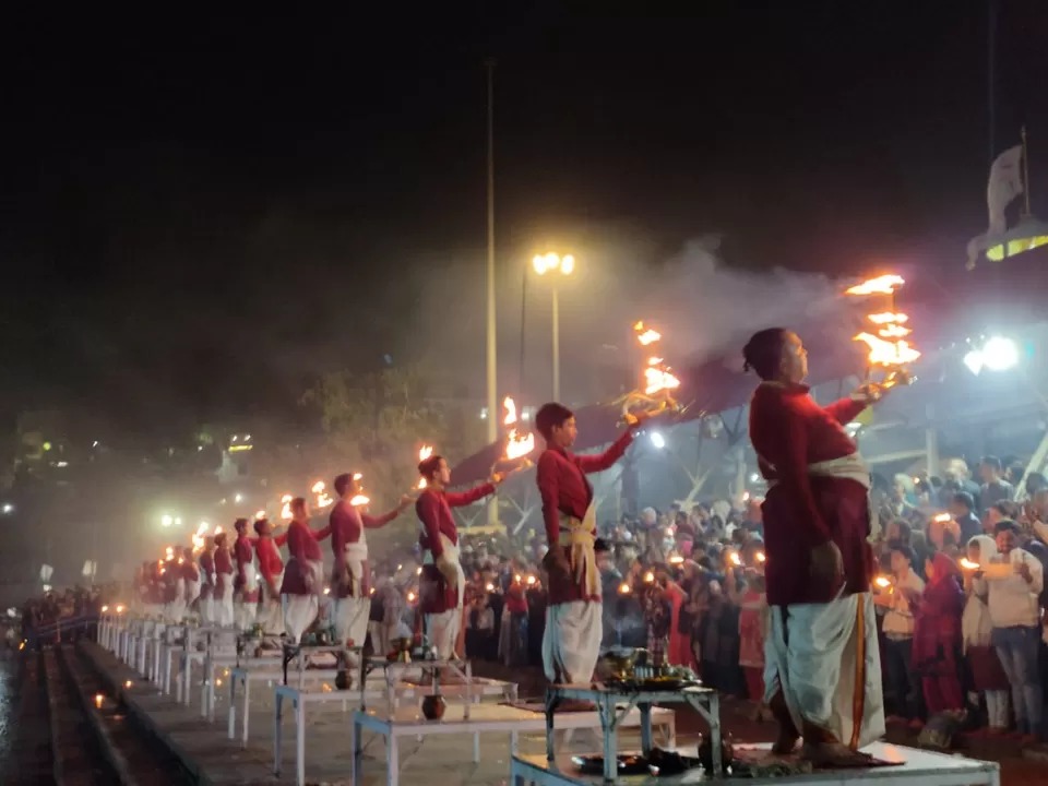 Photo of Triveni Ghat, Mayakund, Rishikesh, Uttarakhand, India by traveller monk