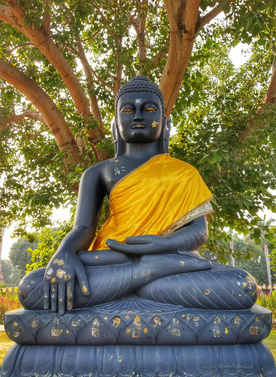 Photo of Sarnath Temple, Saranth Station Road, Baraipur, Sarnath, Varanasi, Uttar Pradesh, India by Debadrita Basak