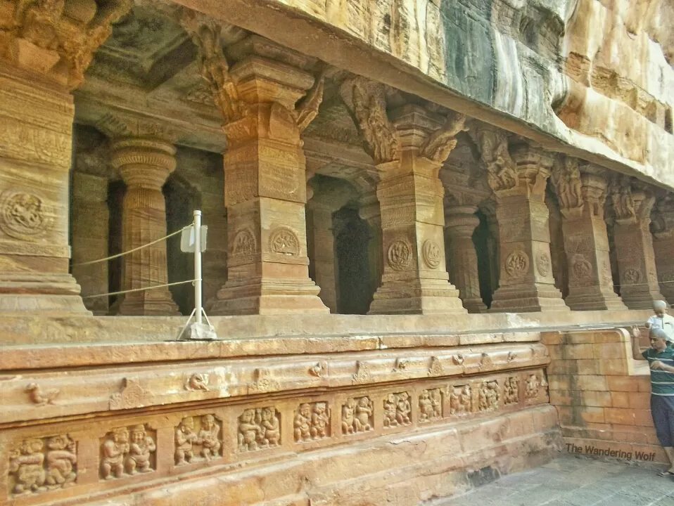 Photo of Badami Cave Temples, Badami, Karnataka, India by The Wandering Wolf