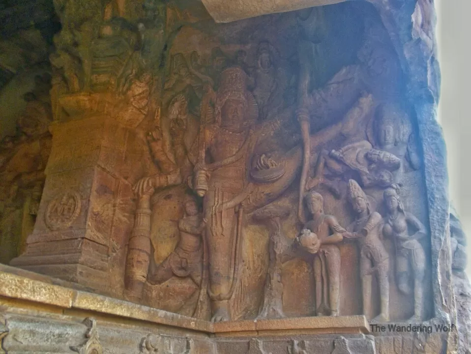 Photo of Badami Cave Temples, Badami, Karnataka, India by The Wandering Wolf