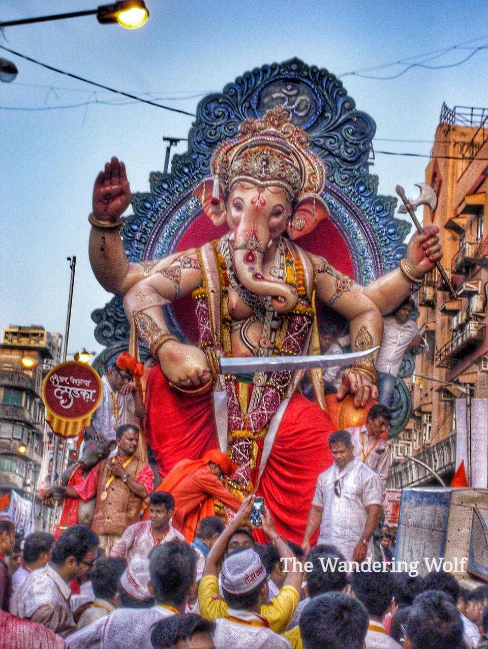 Photo of Parade of Ganpati Visarjan 2/9 by The Wandering Wolf