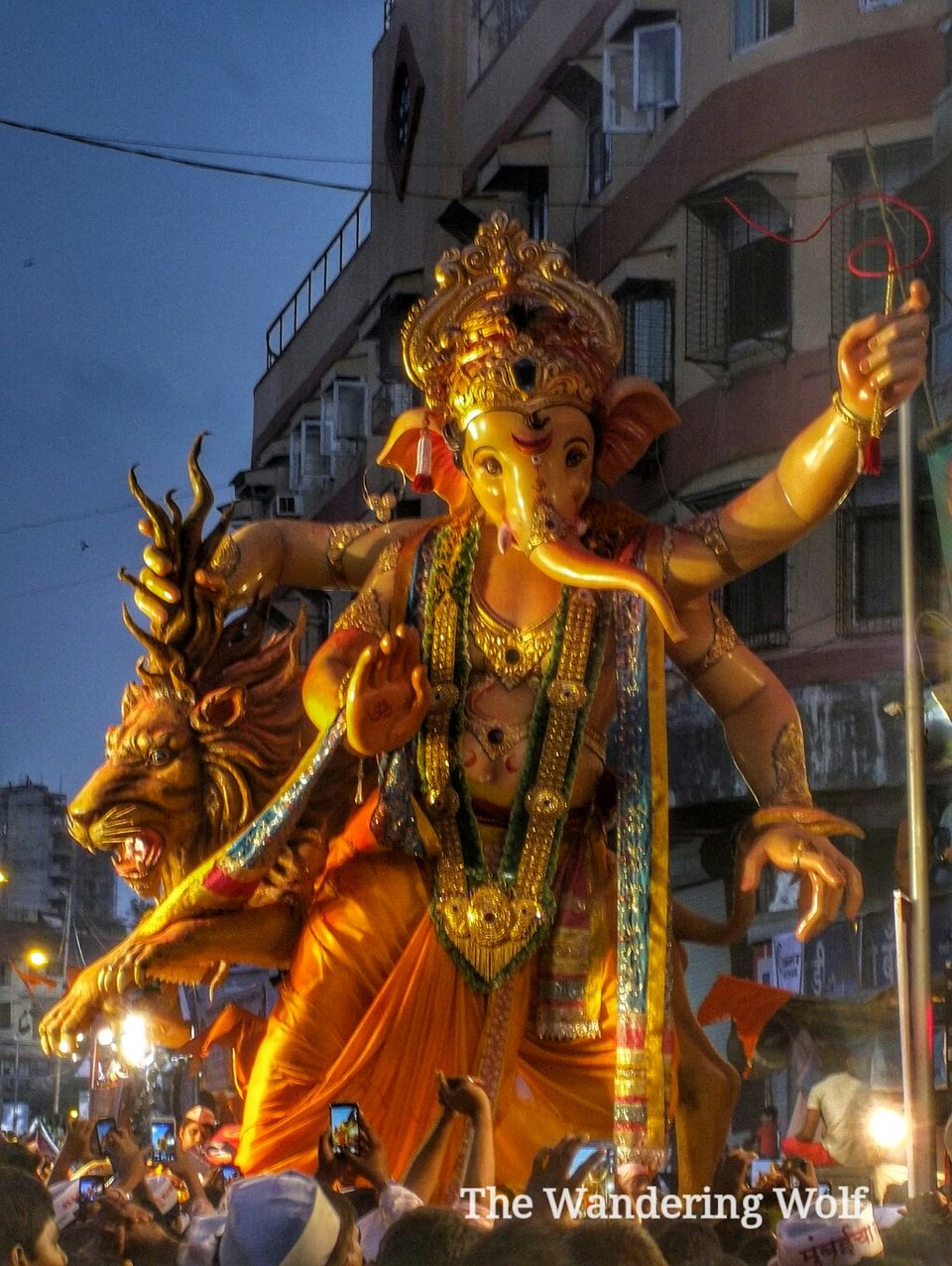 Photo of Parade of Ganpati Visarjan 4/9 by The Wandering Wolf
