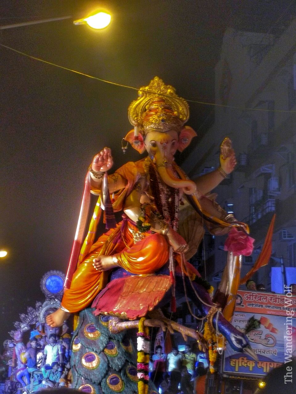 Photo of Parade of Ganpati Visarjan 8/9 by The Wandering Wolf