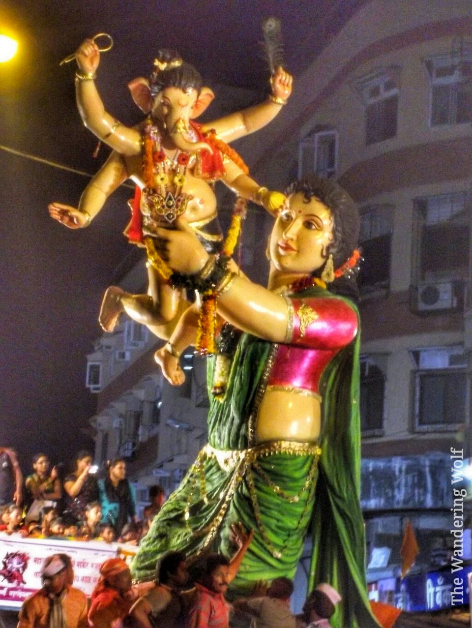 Photo of Parade of Ganpati Visarjan 9/9 by The Wandering Wolf