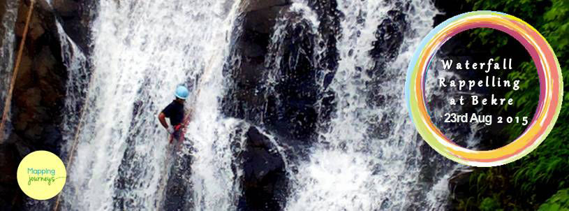 Photo of Rappelling at Bekre Waterfalls on 11th/12th July 2015! by Mapping Journeys
