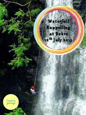 Photo of Rappelling at Bekre Waterfalls on 11th/12th July 2015! by Mapping Journeys