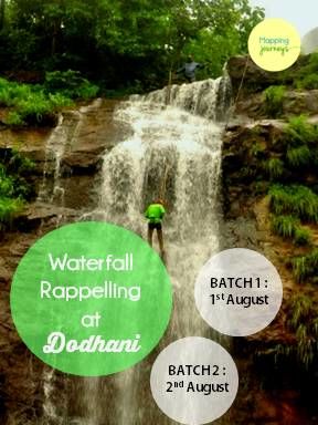 Photo of Waterfall Rappelling at Dodhani Waterfalls on 1st/2nd Aug 2015! by Mapping Journeys