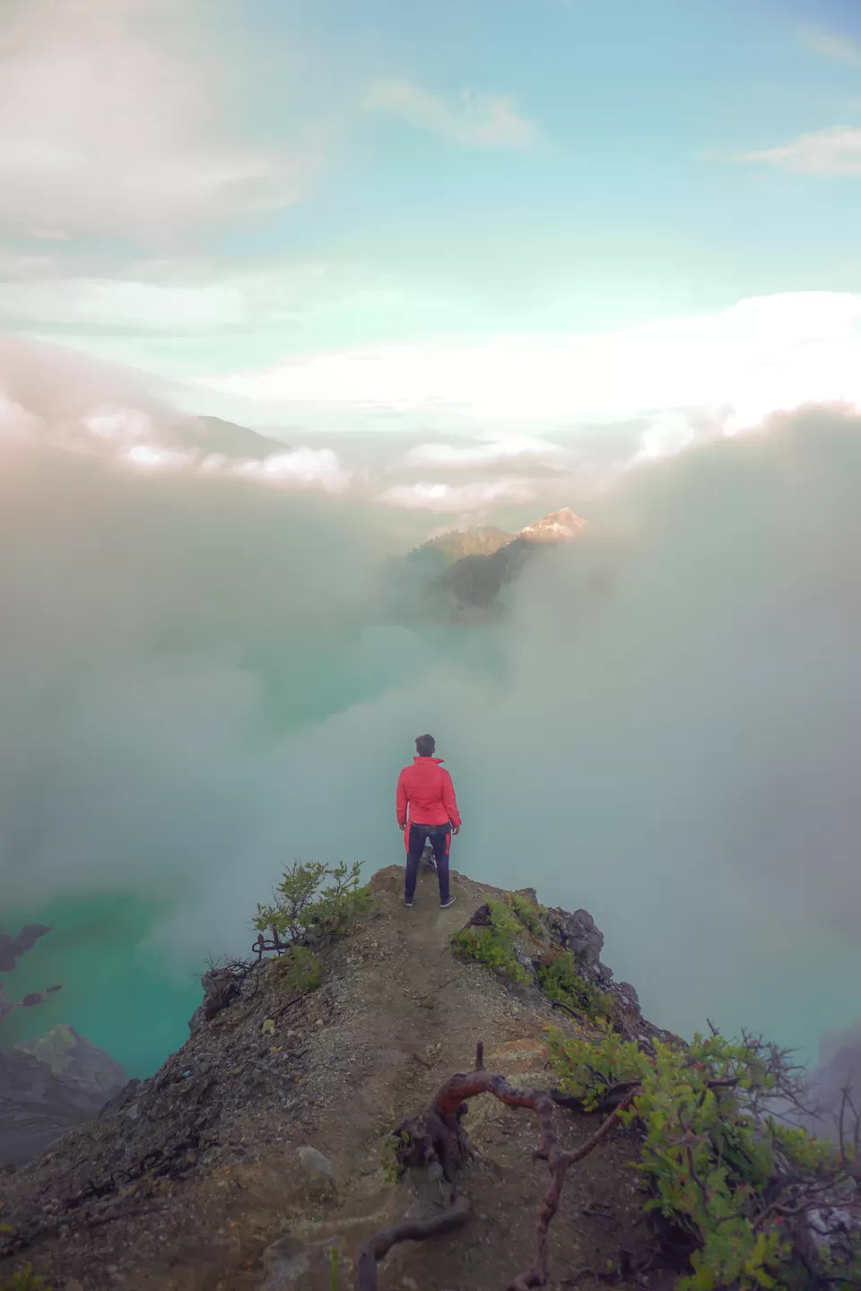 Photo of Blue flames, alien lake and lush greens! My Ijen volcano story.. by Kunal