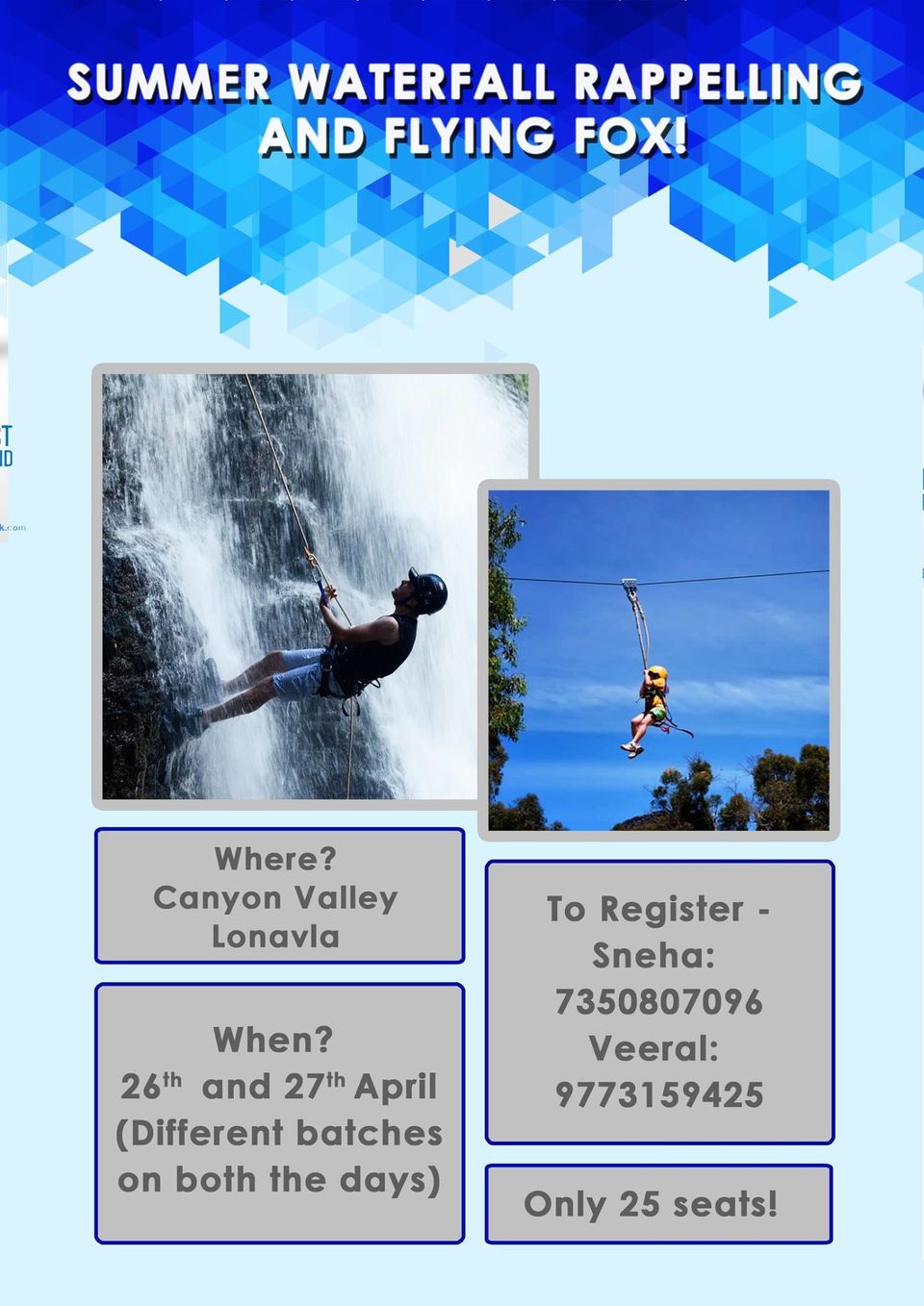 Photo of Waterfall Rappelling & Flying Fox at Canyon Valley 4/4 by Mapping Journeys