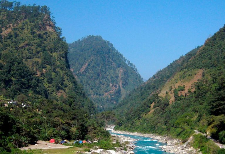 Photo of Escaping into the Blue - Ramganga, Uttarakhand 2/6 by Mapping Journeys