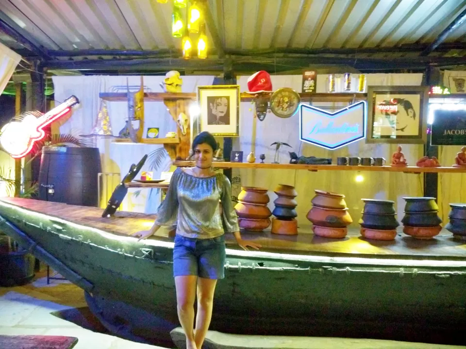 Photo of Shivers Garden Restaurant, Candolim, Goa, India by Nayana Phukan