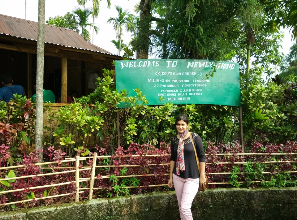 Photo of Mawlynnong, Meghalaya, India by Nayana Phukan