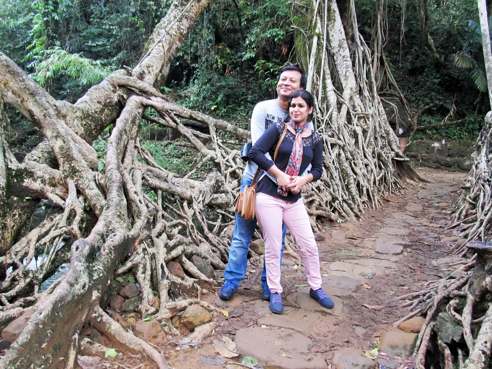Photo of Living Root Bridge, Meghalaya, India by Nayana Phukan