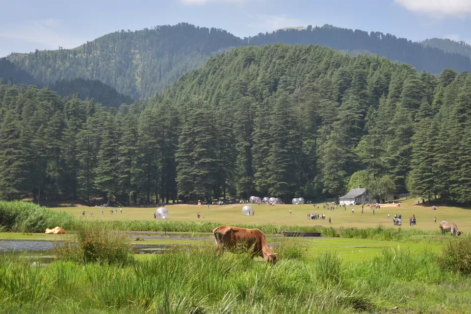 Photo of Khajjiar Lake, Khajjiar, Himachal Pradesh, India by A GALLIVANT