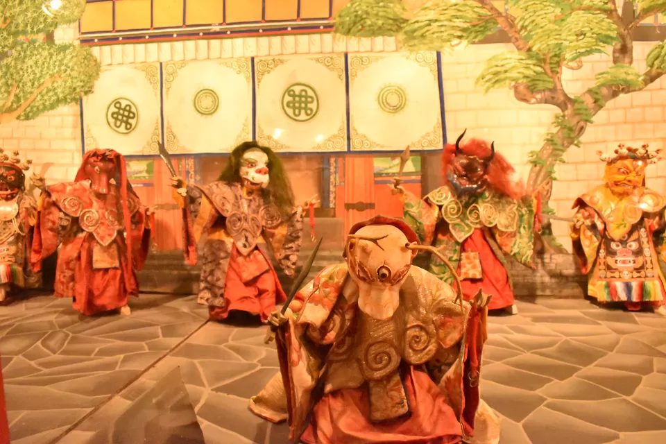 Photo of Norbulingka institute, Sidhpur, Himachal Pradesh, India by A GALLIVANT