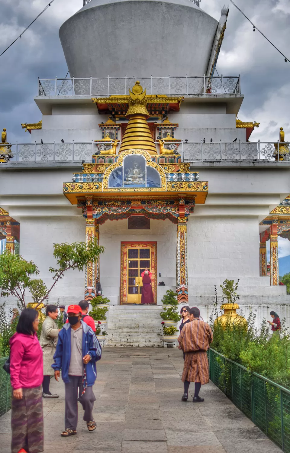 Photo of Memorial Chorten, Chhoten Lam, Thimphu, Bhutan by Jinty Rajkhowa