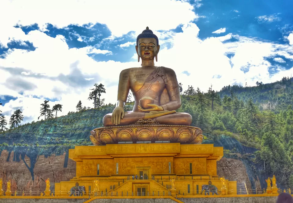 Photo of Buddha Dordenma, Thimphu, Bhutan by Jinty Rajkhowa