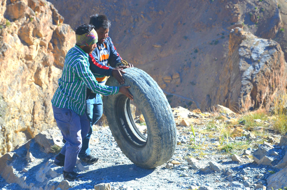 Photo of The only means of transportation, Ropeway - Kibber to Chichum, Spiti 5/31 by shilpi siwach
