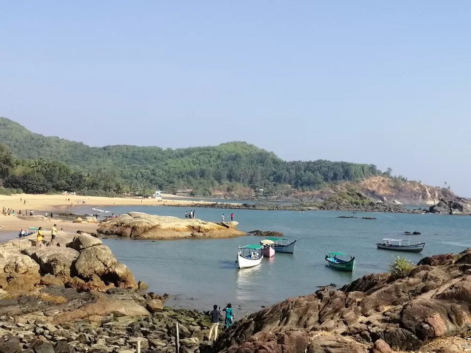 Photo of Half Moon Beach, Gokarna, Karnataka by crazyfeet01