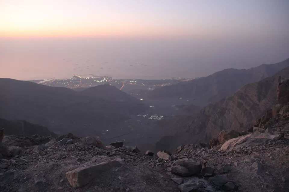 Photo of jebel jais mountain top, Unnamed Roundabout - Ras al Khaimah - United Arab Emirates by Melanie