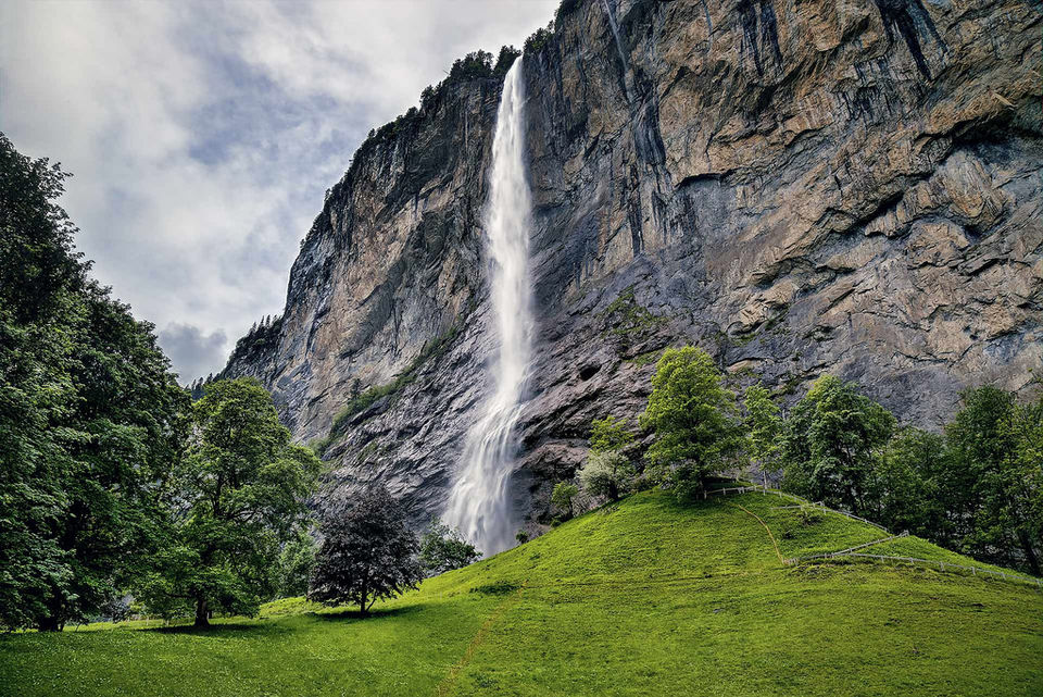 Photo of Staubbach Falls, Lauterbrunnen, Switzerland by Sushma Neeraj