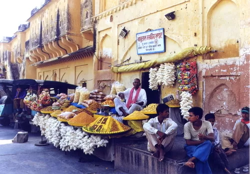 Photo of LMB Hotel, Johari Bazar Road, Jaipur, Rajasthan, India by Edwina D'souza