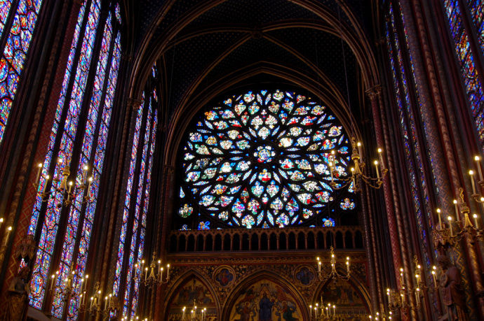 Photo of Sainte Chapelle, Boulevard du Palais, Paris, France by Valerie Fidan