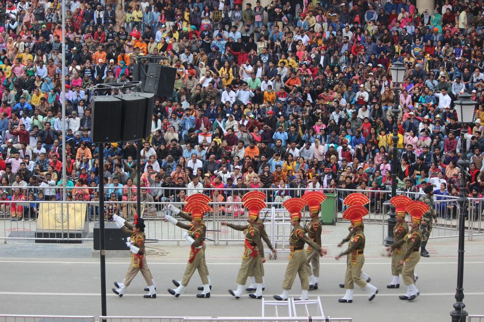 Photo of india Wagah Border Stadium 1, Wagah, Hardo Rattan, Punjab, India by nancy raj