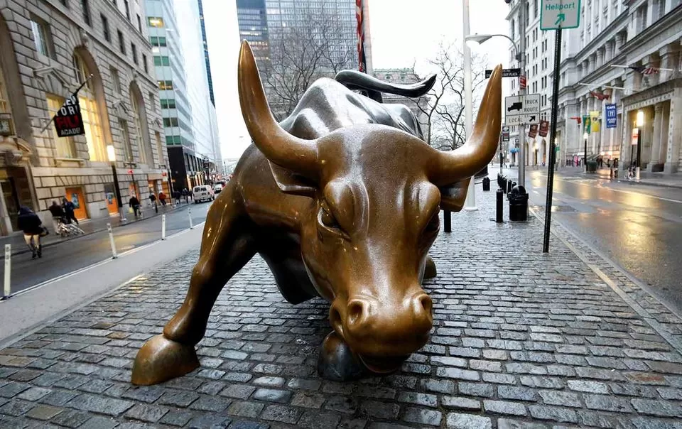 Photo of Wall Street, New York, NY, United States by Dev Iyer
