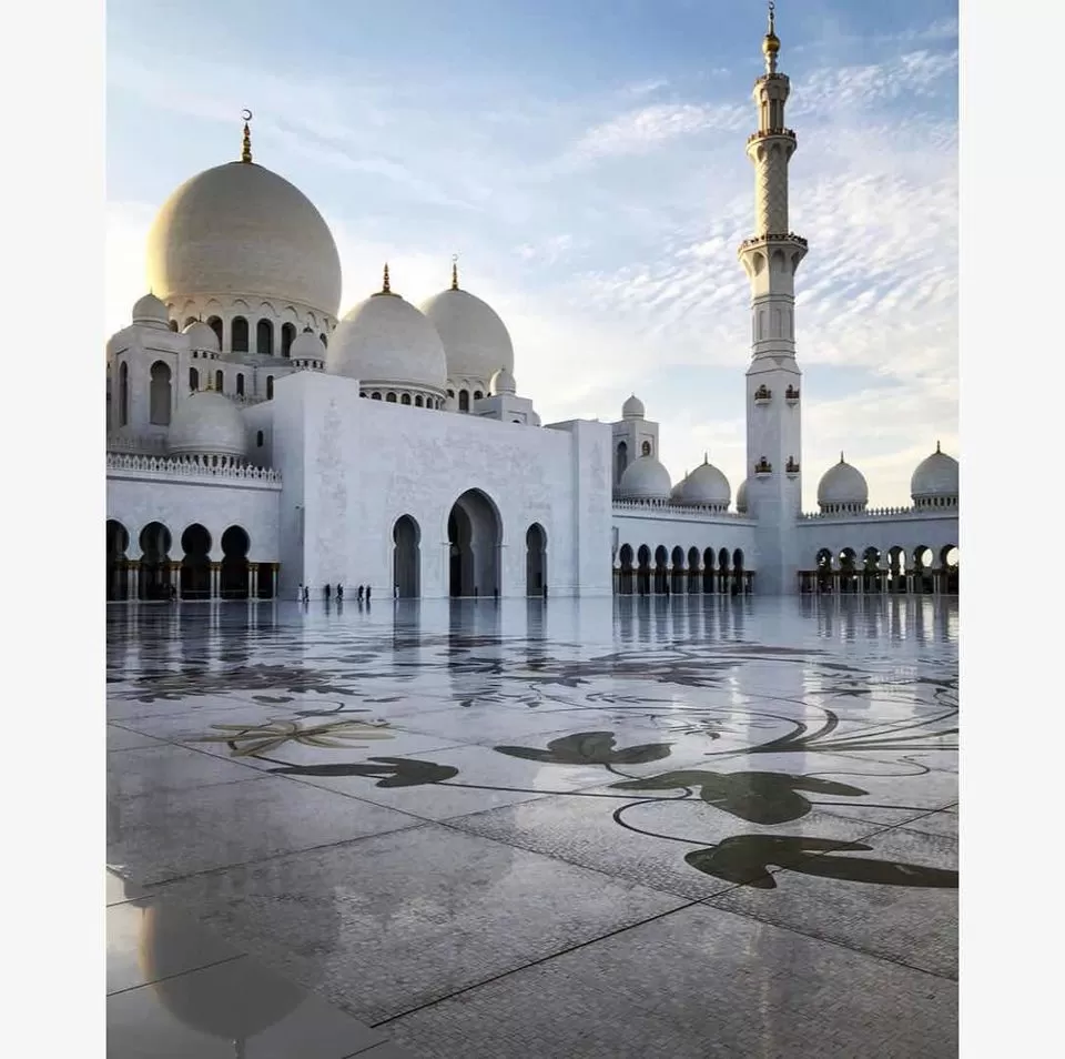 Photo of Sheikh Zayed Mosque - 阿布扎比 - 阿拉伯联合酋长国 by Tushita 