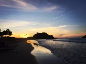 Photo of Nacpan Beach, El Nido, 菲律宾 by Tushita 